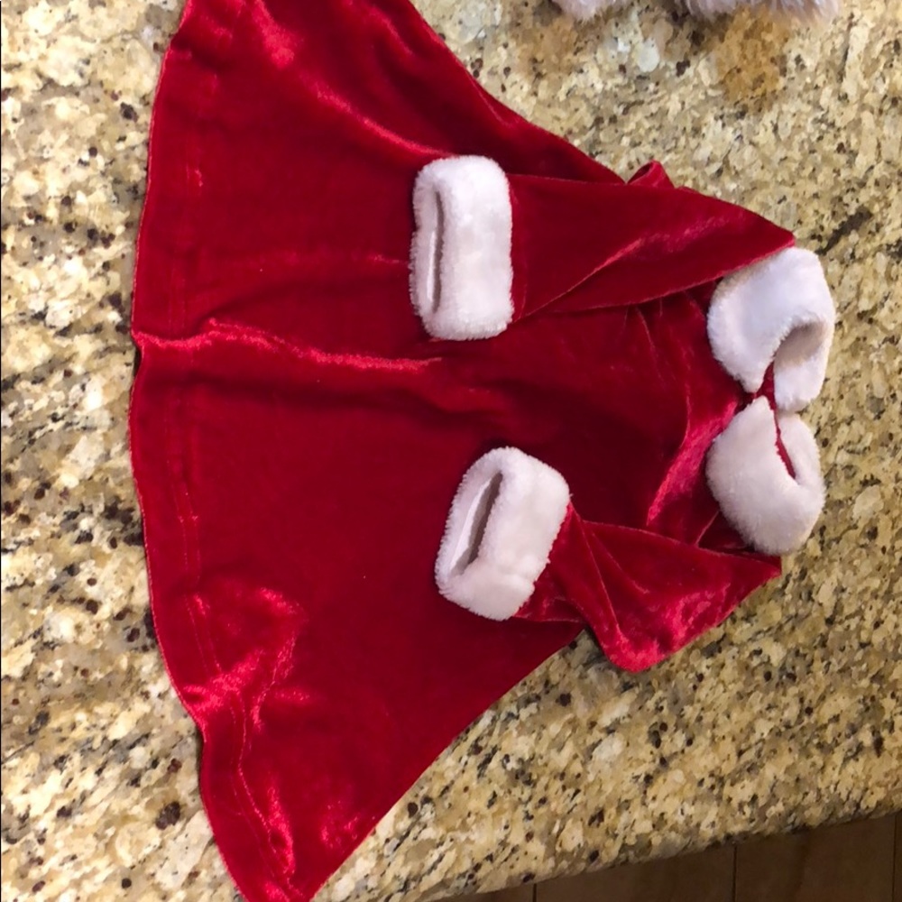 Red Santa dress